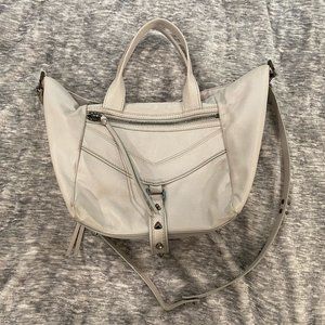 Botkier Gray Leather Trigger Bag